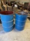 (2) 55 gal. Barrels