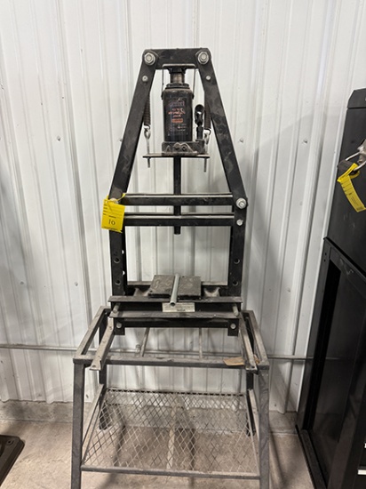Counter Top 12 Ton, 14 in. Wide Shop Press, Sells w/ Stand