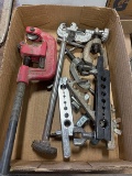 1/2 in. - 2  1/2 in. Pipe Cutter & Flanging Tool