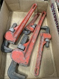 8, 10, 14 & 18 in. Pipe Wrenches