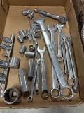 Assorted Wrenches & Sockets