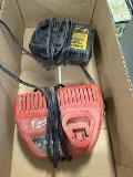 Milwaukee 12V & Dewalt 12V Chargers