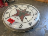 Quartz Texaco Clock