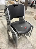 (6) Stack Chairs