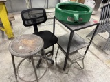 Stool, 2 X 2 Stand, Oil Pan