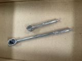 Snap-On 9 in. & 4 1/2 in. Ratchets, 1/4 in. Drive