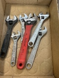 (6) Adjustable Wrenches