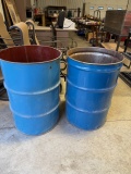 (2) 55 gal. Barrels