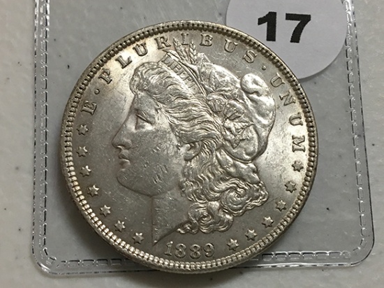 1889 Morgan Dollar, UNC