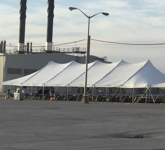 Eureka White 6 pc. 30ft x 90ft or 30ft x 60ft High Peak Pole Tent