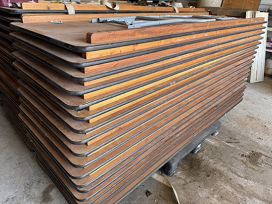 (20 X $) 8 ft. X 30 in. Global Event Supply Tables