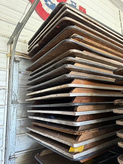 (20 X $) 8 ft. X 30 in. Older Tables