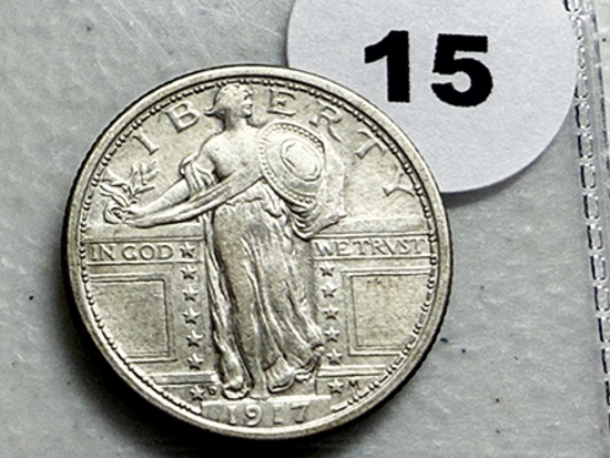 1917-D V-I Standing Liberty Quarter