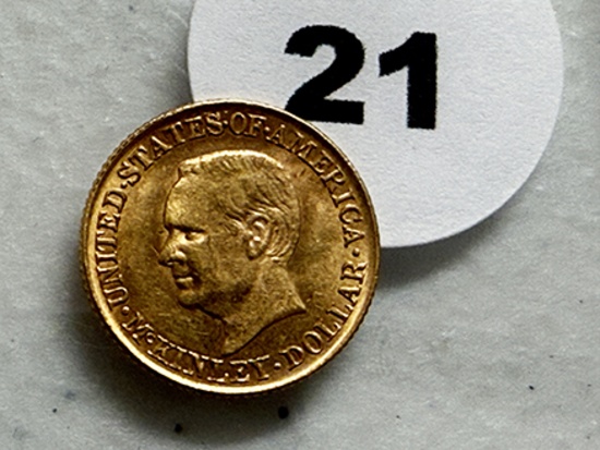 1916 McKinley Comm. Gold, UNC