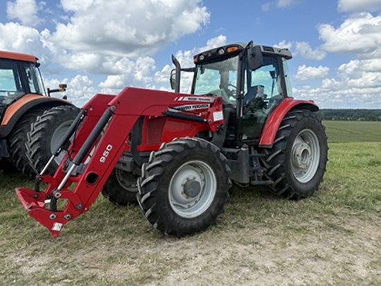 2012 MF 5470, 4WD Cab Tractor