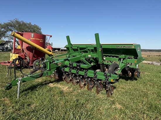 Great Plains Harrow Solid Stand 1500 No-Til Drill