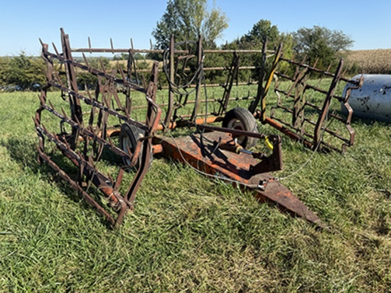 Clark Hyd. Lift 4 Section Harrow