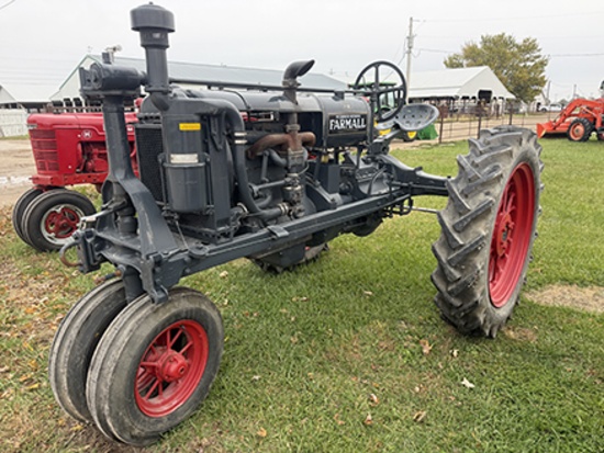 Farmall F-20 Tractor, Factory Spokes, 540 PTO