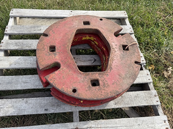 (3 X $) IH Rear Weights