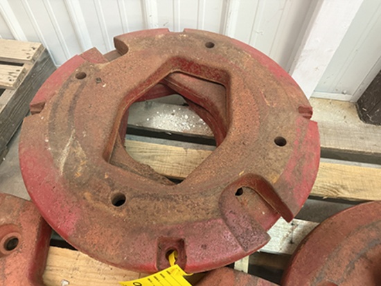 (3 X$)  IH Rear Weights