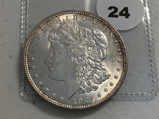 1921 Morgan Dollar, UNC