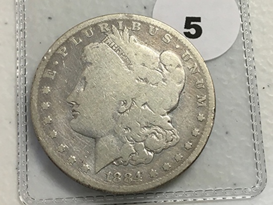 1884-S Morgan Dollar