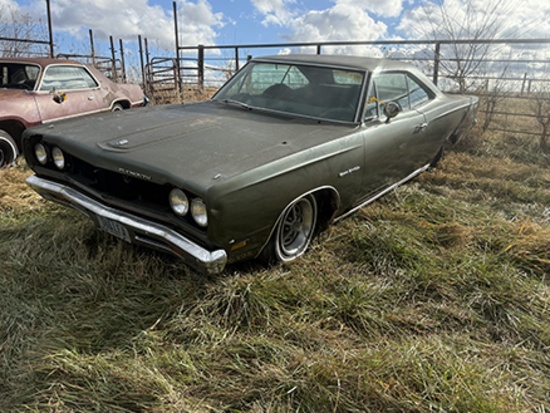 1968 Plymouth Sport Satellite 2 Door, no engine or trans