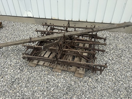 3 Section Drag Harrow w/ Evener