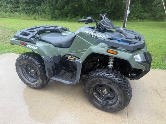 2018 Arctic Cat Alterra 500, 4x4, automatic four wheeler, only 1432 miles, runs good