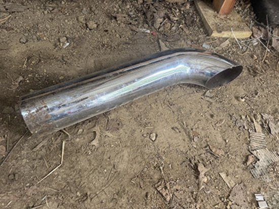 5 in. X 26 in. Chrome Muffler