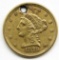 1879 $2.50 LIBERTY GOLD COIN