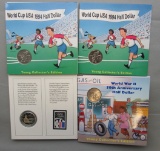 4- US COLLECTOR SETS- 1993 BILL OF RIGHTS COIN &