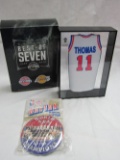 ISIAH THOMAS MINI JERSEY NEW plus