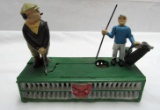 VINTAGE BIRDIE PUTT CAST IRON GOLF