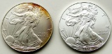 1999 & 2012 .999 SILVER ONE OUNCE EAGLE