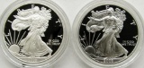 2003 & 2008 PROOF AM SILVER EAGLES