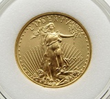 2016 1/10 ounce Fine Gold Five Dollar $5 Eagle
