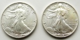 1988 & 1988 .999 SILVER ONE OUNCE EAGLE