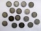 BARBER QTR LOT of 17 COINS