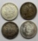 4-MORGAN DOLLARS:  1882-S, '80-S, '83-O,