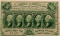 1862 FIFTY CENT FRACTIONAL POSTAGE CURRENCY