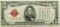 1928 $5 RED SEAL US NOTE CU