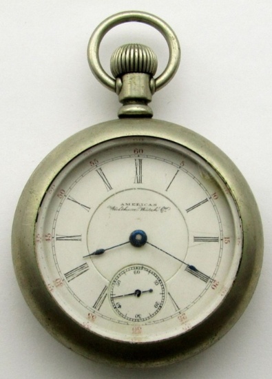 ANTIQUE 1892 WALTHAM "CRESENT STREET" POCKET WATCH