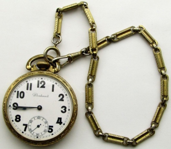 VINTAGE BOULEVARD BY MA. MEAD & CO POCKET WATCH