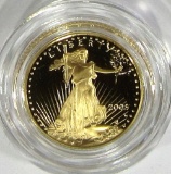 2005 1/10th oz GOLD AMERICAN EAGLEPROOF ONE TENTH