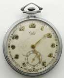 VINTAGE ORBIS ANCRE SWISS POCKET WATCH.