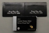 3U.S. SILVER PROOF SETS MIX YEARS