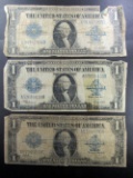 3-1923 $1 SILVER CERTIFICATES LARGE NOTES