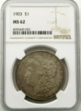 1903-P Morgan Silver Dollar $ NGC MS 62