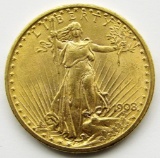 1908-P Twenty Dollar $20 Saint Gaudens Gold BU